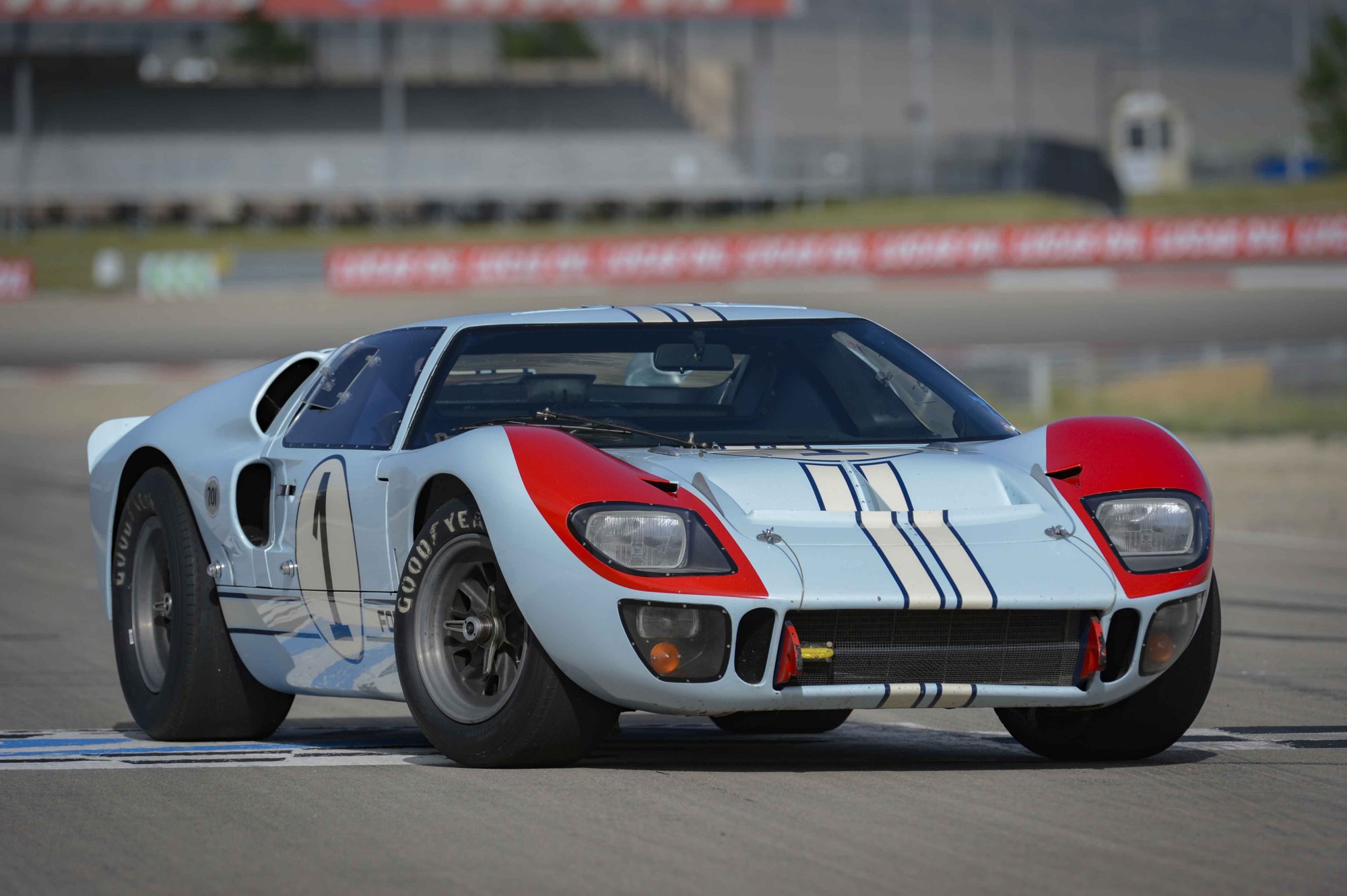 Neil's Great Photography Adventures showing the 1966 LeMans winning Ford GT-40 at Bath Motorsports Campus, Tooele, Utah.